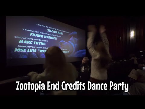 Zootopia End Credits Dance Party