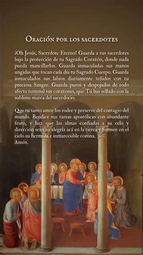 #Oración por los Sacerdotes
