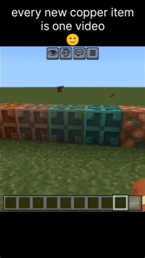 every new copper items in one video #minecraft #gamer