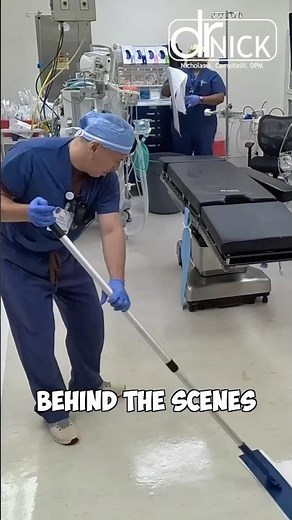 HOW TO CLEAN AN OPERATING ROOM!!🤯
