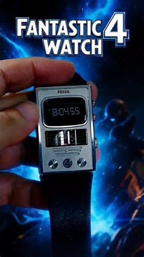 This Watch is From the Fantastic Four Movie! Fossil Marvel Limited Edition