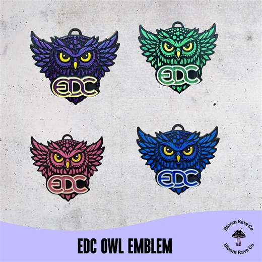 EDC Owl Emblem - Etsy