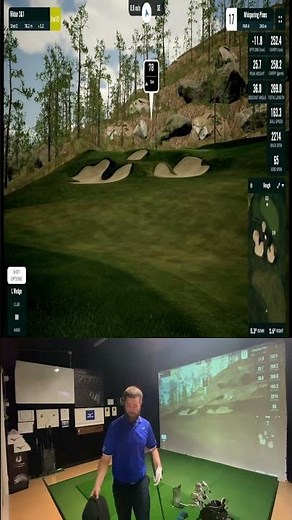 Play Whispering Pines with me on GS PRO using the GC QUAD PART 17 #short #golf #golfswing