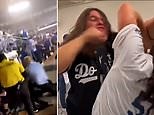 Multiple brawls break out between fans at Dodgers and Diamondbacks game