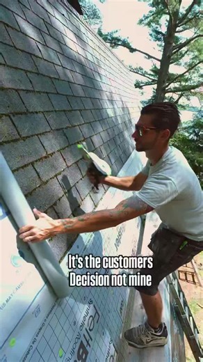 installing roof underlayment on top of an old roof before installing new metal roofing #diy #HomeImprovement #construction #maine