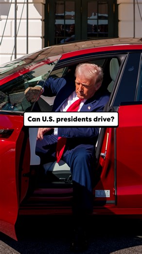 President Trump may have bought a Tesla, but he won’t be driving it anytime soon. | Yahoo News