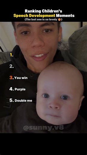 Ranking Children’s Speech Development Moments