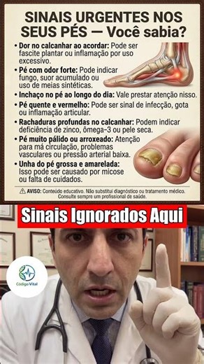 Sinais nos Pés Que Muitas Pessoas Ignoram — O Que Chama Atenção?