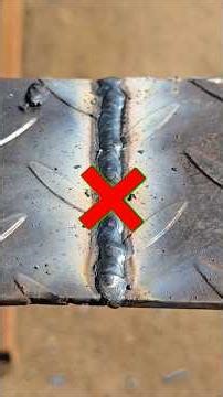 1F welding technique for correct floral pattern plate connection according to world welding standard