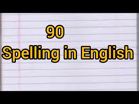 90 Spelling in English| 90 in Words?||Is 90 spelled ninety or ninty?||90 Number Name||spelling of 90