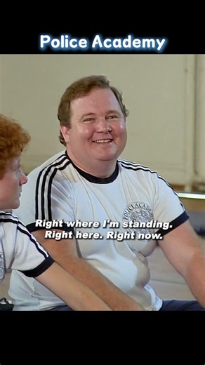 HILARIOUS TAKEDOWN SCENE FROM POLICE ACADEMY!
