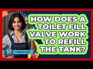 How Does A Toilet Fill Valve Work To Refill The Tank? - Plumbing DIY Daily