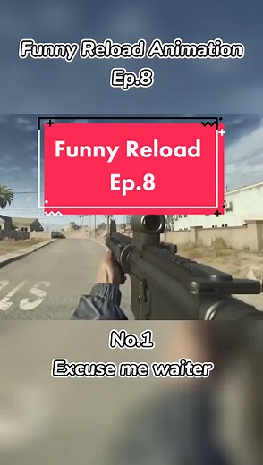 Funny reload animation in game ep.8#gaming #fyp #fps