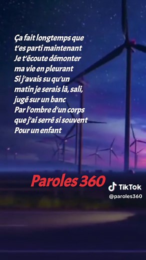 Paroles 360 sur TikTok