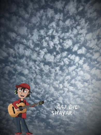 Aaj Dil Shayarana Template for CapCut