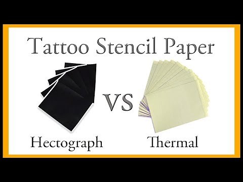 Tattoo Review: Hectograph VS Thermal Stencil Paper
