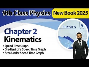 9 Class Physics Ch 2 | Speed Time Graph, Gradient of a Speed Time Graph, Area Under Speed Time Graph