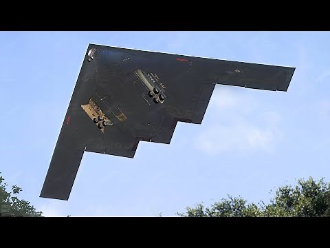 US Super Advanced Stealth Bomber Performs Insane Takeoff at Full Throttle