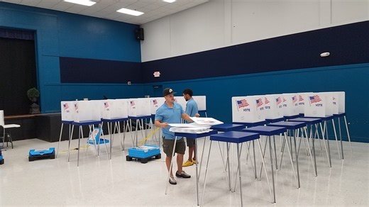 Collier elections officials add poll workers, equipment ahead of early voting