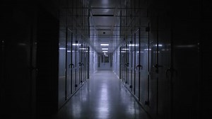 Walking Along Terrible Corridor Light Flashes Stock Footage Video (100% Royalty-free) 1028770361 | Shutterstock