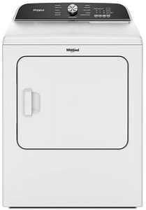 Whirlpool 7 Cu. Ft. Gas Dryer with Moisture Sensor in White - WGD6150PW