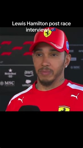 Lewis Hamilton's Promising Post-Race Interview