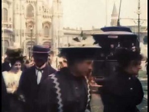 Late 1800s Video Footage old World Tartaria Buildings antique cars Tartarian architecture