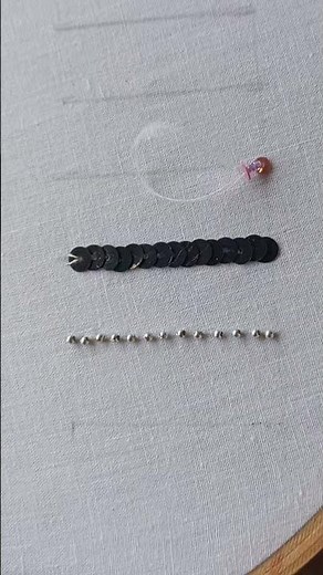 Beadwork Basics | Easy Sequin & Bead Embroidery for Beginners #beadwork #embroidery #diycrafts