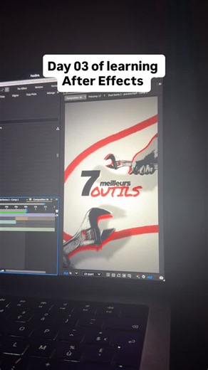 Marc | Formation Montage Vidéo on Instagram: "Commente « starter » pour apprendre after effects Day 03 of learning After Effects Jour 03 d’apprentissage du logiciel After Effects #aftereffects #motiondesign #animation #videoediting #montagevideo #premierepro #3d #aesthetic #avantapres #youtube"