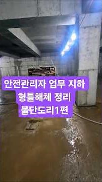 Safety Manager's Tasks: Understanding Underground Formwork Dismantling, Cleanup, and Material Han...