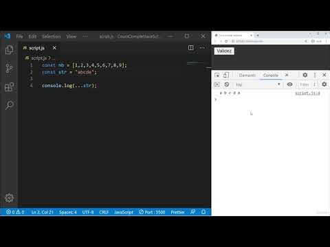 63 Spread et destructuring