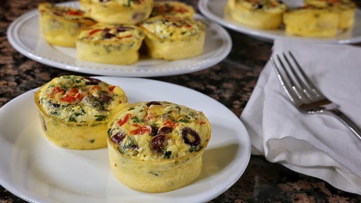 Mediterranean Egg Bites Recipe - Mashed