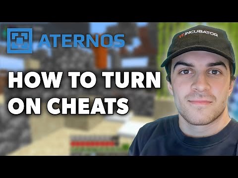 How to Turn On Cheats in Aternos Server - Give OP ( Full 2024 Guide)