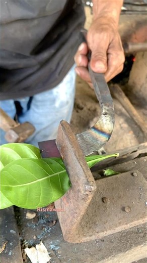 traditional rubber tapping tool #metalwork #craftsmanship #handmade #blacksmith #forging
