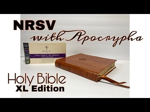 NRSV Bible XL Edition with Apocrypha Review