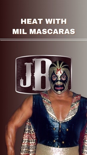 Mil Mascaras has HEAT! 🔥 #milmascaras #lucha #luchalibre #milmascarasoficial #barrywindham | John "Bradshaw" Layfield