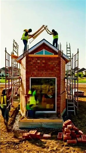 “Building a House from Scratch in Record Time – USA Style Timelapse”