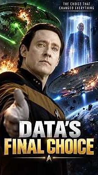 Data’s Final Choice Proved He Was Already Human | Star Trek