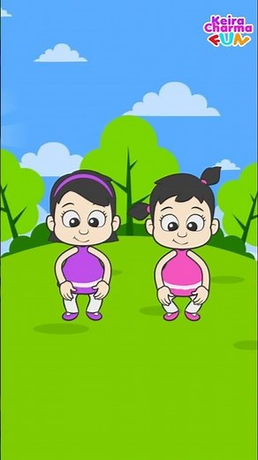 KEPALA PUNDAK LUTUT KAKI ♥ Lagu Anak dan Balita Indonesia | Keira Charma Fun
