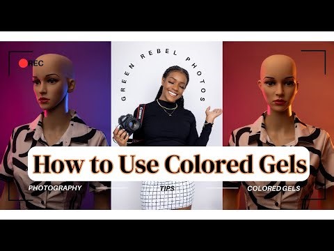 How to use colored gels in photography