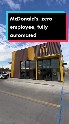 McDonald's, zero employee, fully automated #Business #coachkeljash #mcdonalds #ai #automation