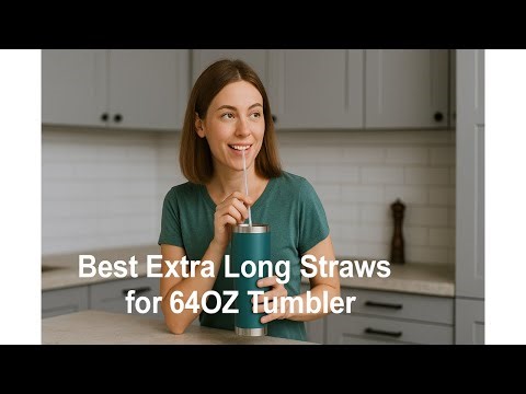 🥤 ALINK 13 Inch Extra Long Reusable Straws Review – Durability, Use & Worth It? 🥤