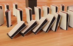 [Blender] 用 PS5 玩多米诺骨牌