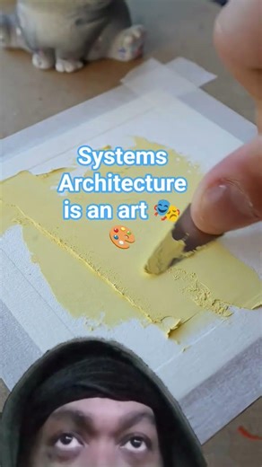 Systems Architecture is an Art. #painting #art #diy #architecturaldesign