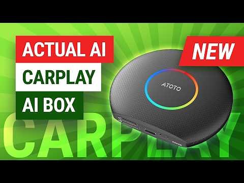 ChatGPT in Your Car?! 🤯 ATOTO CB6 Apple CarPlay AI Box Review – Is It Any Good?