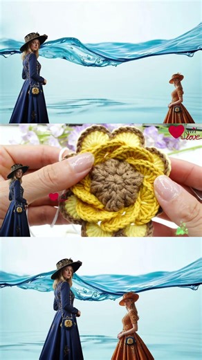 Clip Bag/DIY/Craft/Homemade/Handmade/How to Crochet/How to Knit/Fashion/Lady/Flower/Accessory