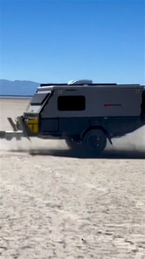 XGRiD Campers | Overland & Offroad Trailers on Instagram: "The AOR Odyssey can not only handle the most rugged trails but it can also race across the desert. 🏜️ #xgridcampers #offroad #overlanding #adventuretrailer #offroadvehicles"