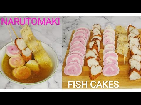 fish cakes, narutomaki recipes