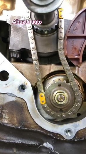 Toyota 1ZR 2ZR engine timing marks in oil pump