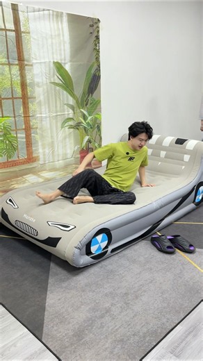 Fully automatic inflatable bed for outdoor camping air mattress bed #inflatable #bed #air #mattress